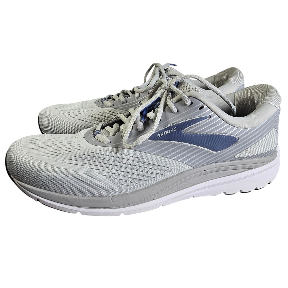 Brooks Addiction 14 Mens Running Shoes Grey Blue 1203062A077 Size 12 Narrow 2A